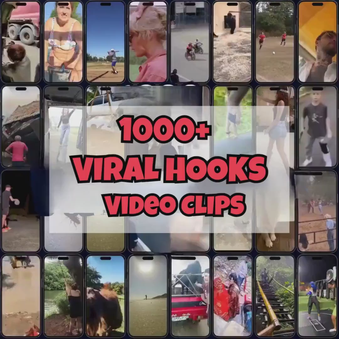 1000+ Viral HOOKS Video Super pack